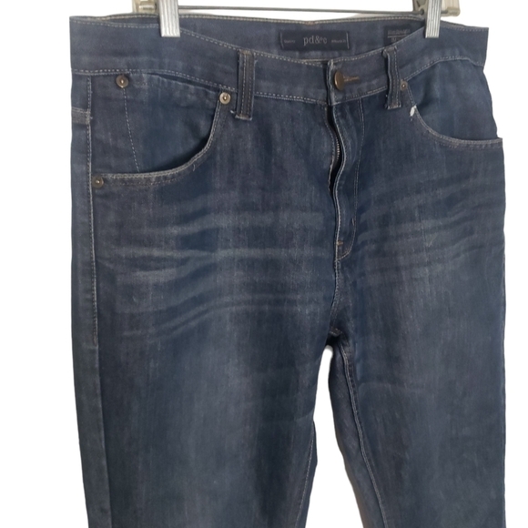 PD&C Slim Preppy Gorpcore Denim Casual Straight Jeans - Men's - Picture 2 of 8